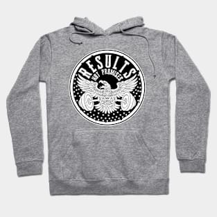 Eagle with barbell with motivation for training. Hoodie